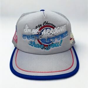 Better With Age Deadstock 80s–90s Snapback Hat Arrogant Just Better Trucker Cap
